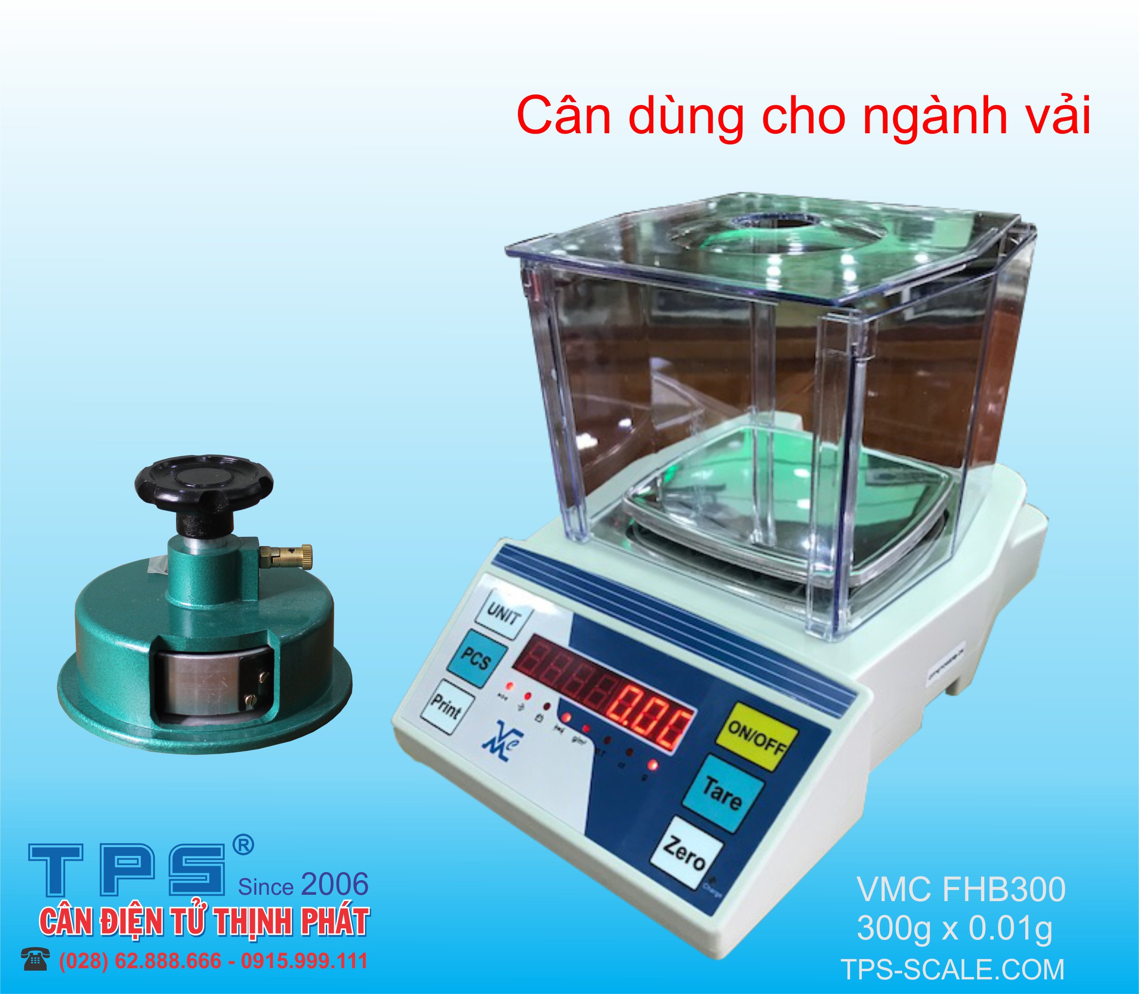 CÂN MẪU VẢI FHB300